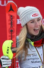 MIKAELA SHIFFRIN Wins Audi FIS Alpine Ski World Cup Final in Are 03/17/2018