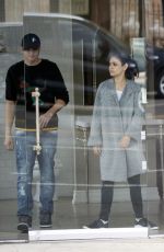 MILA KUNIS and Ashton Kutcher Out Shopping in Los Angeles 03/23/2018