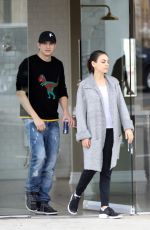 MILA KUNIS and Ashton Kutcher Out Shopping in Los Angeles 03/23/2018