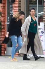 MILA KUNIS Leaves a Nail Salon in Hollywood 03/16/2018