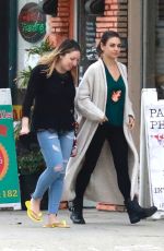 MILA KUNIS Leaves a Nail Salon in Hollywood 03/16/2018