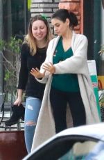 MILA KUNIS Leaves a Nail Salon in Hollywood 03/16/2018