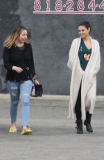 MILA KUNIS Leaves a Nail Salon in Hollywood 03/16/2018