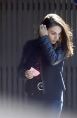 MILA KUNIS Our with a Friend in Los Angeles 03/26/2018