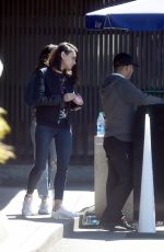 MILA KUNIS Our with a Friend in Los Angeles 03/26/2018