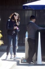 MILA KUNIS Our with a Friend in Los Angeles 03/26/2018
