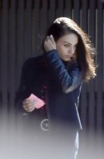 MILA KUNIS Our with a Friend in Los Angeles 03/26/2018