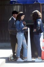 MILA KUNIS Our with a Friend in Los Angeles 03/26/2018