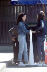 MILA KUNIS Our with a Friend in Los Angeles 03/26/2018