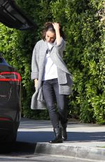 MILA KUNIS Out and About in Los Angeles 03/09/2018