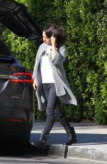 MILA KUNIS Out and About in Los Angeles 03/09/2018