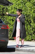 MILA KUNIS Out and About in Los Angeles 03/19/2018