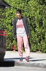 MILA KUNIS Out and About in Los Angeles 03/19/2018