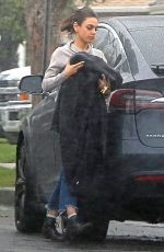MILA KUNIS Out and About in Los Angeles 03/21/2018