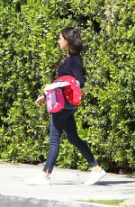 MILA KUNIS Out and About in Los Angeles 03/26/2018