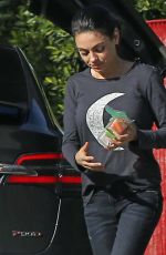 MILA KUNIS Out in Los Angeles 03/06/2018