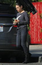 MILA KUNIS Out in Los Angeles 03/06/2018