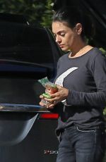 MILA KUNIS Out in Los Angeles 03/06/2018