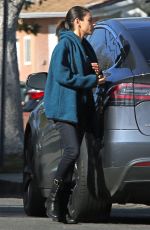 MILA KUNIS Out in Los Angeles 03/06/2018