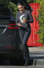 MILA KUNIS Out in Los Angeles 03/06/2018