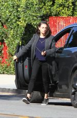 MILA KUNIS Out in Los Angeles 03/30/2018