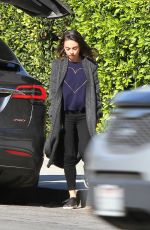 MILA KUNIS Out in Los Angeles 03/30/2018