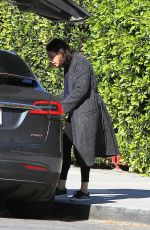 MILA KUNIS Out in Los Angeles 03/30/2018