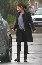 MILA KUNIS Out in Studio City 03/02/2018