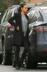 MILA KUNIS Out in Studio City 03/02/2018