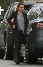 MILA KUNIS Out in Studio City 03/02/2018