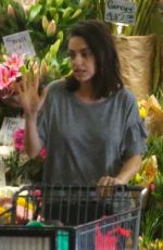 MILA KUNIS Shopping at Whole Foods in Beverly Hills 03/30/2018