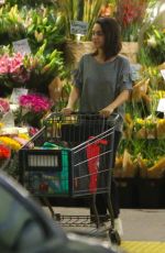 MILA KUNIS Shopping at Whole Foods in Beverly Hills 03/30/2018