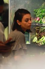 MILA KUNIS Shopping at Whole Foods in Beverly Hills 03/30/2018