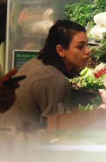 MILA KUNIS Shopping at Whole Foods in Beverly Hills 03/30/2018