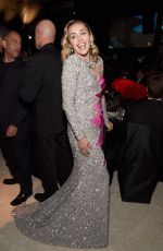 MILEY CYRUS at Eton John Aids Foundation Academy Awards Viewing Party in Los Angeles 03/04/2018