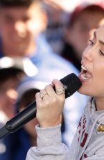 MILEY CYRUS at March for Our Lives in Washington, D.C. 03/24/2018