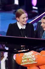 MILLIE BOBBY BROWN at 2018 Kids’ Choice Awards in Inglewood 03/24/2018
