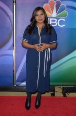 MINDY KALING at NBC Midseason Press Junket in New York 03/08/2018