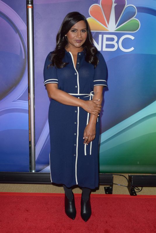 MINDY KALING at NBC Midseason Press Junket in New York 03/08/2018