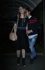 MISCHA BARTON and James Abercrombie Out at Sunset Marquis in Los Angeles 03/29/2018