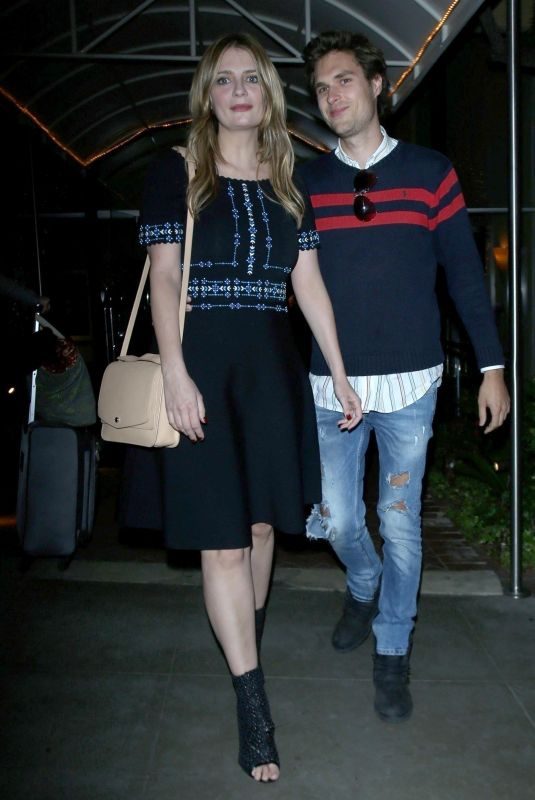 MISCHA BARTON and James Abercrombie Out at Sunset Marquis in Los Angeles 03/29/2018
