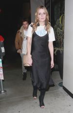 MISCHA BARTON Out for Dinner in Los Angeles 03/27/2018