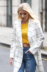 MOLLIE KING Arrives at BBC Studio in London 03/10/2018