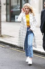 MOLLIE KING Arrives at BBC Studio in London 03/10/2018