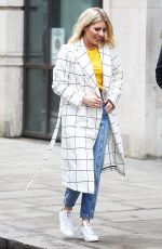 MOLLIE KING Arrives at BBC Studio in London 03/10/2018