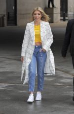 MOLLIE KING Arrives at BBC Studio in London 03/10/2018