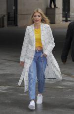 MOLLIE KING Arrives at BBC Studio in London 03/10/2018