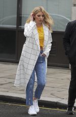 MOLLIE KING Arrives at BBC Studio in London 03/10/2018