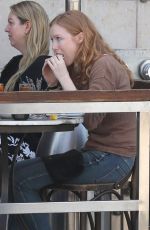 MOLLY QUINN Out for Lunch at Wally