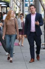 MOLLY QUINN Out for Lunch at Wally